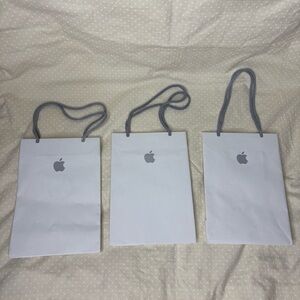 3 Apple Small Gift Bags